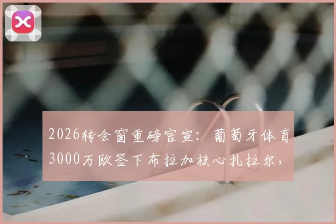 2026转会窗重磅官宣：葡萄牙体育3000万欧签下布拉加核心扎拉尔，值不值？技术特点全面分析